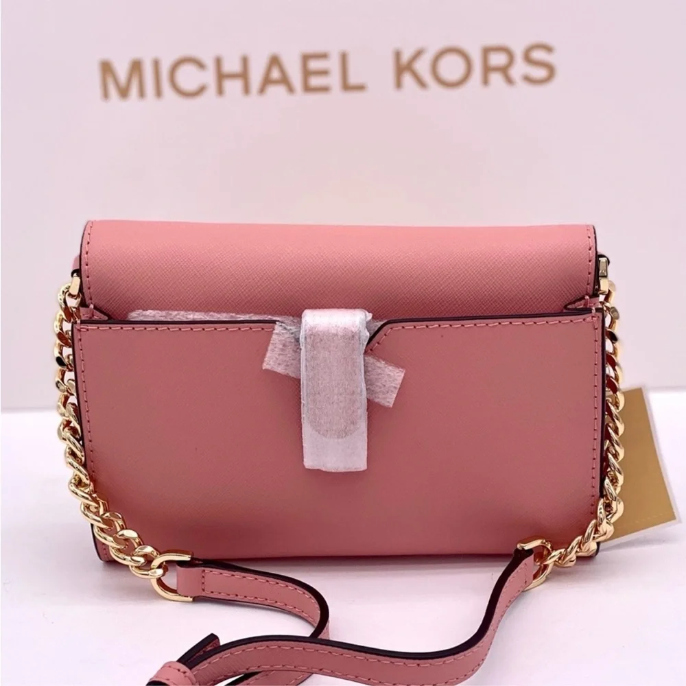 Michael Kors Pink Phone Crossbody Bag